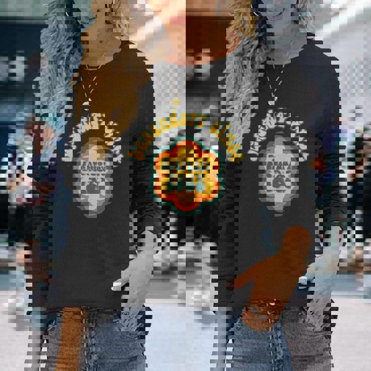 1968 年 2 月生まれ 誕生日 1968 年 2 月以来のレジェンド 長袖tシャツ 長袖Tシャツ 彼女への贈り物