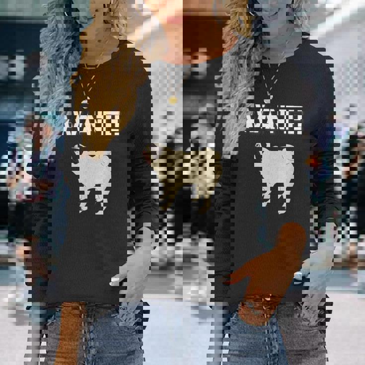 Avante Pug 長袖Tシャツ 彼女への贈り物