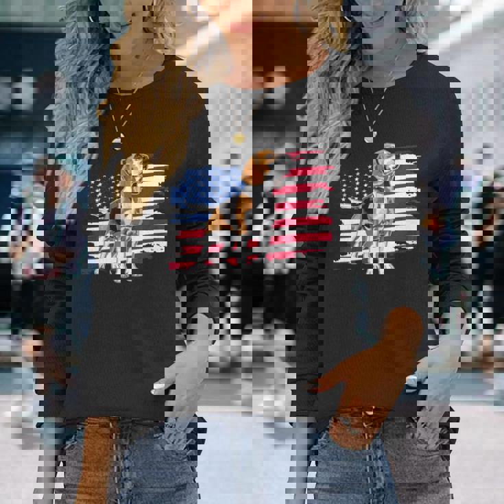 Beagle 長袖tシャツ 長袖Tシャツ 彼女への贈り物