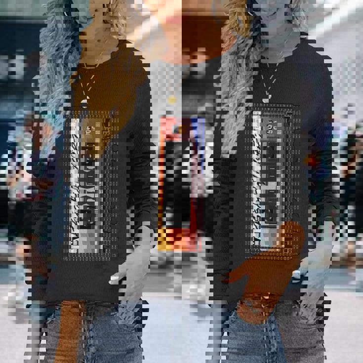 Best Of 1972 ベストオブ1972 ミックステープ カセットモットパーティ 70年代音楽ミックステープ 長袖Tシャツ 彼女への贈り物