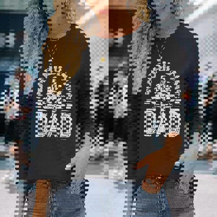 Bodybuilding Dad シャツ メンズ マッスルジム トレーニング ボディビルダー 長袖Tシャツ 彼女への贈り物