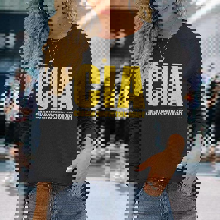 Cia クーガー検査剤 ファニー Cia 長袖Tシャツ 彼女への贈り物