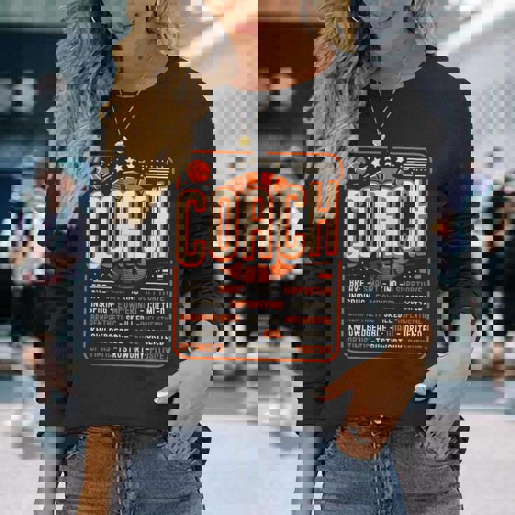 Coach Definition コーチtシャツ 男性用 面白いコーチ 長袖tシャツ 長袖Tシャツ 彼女への贈り物