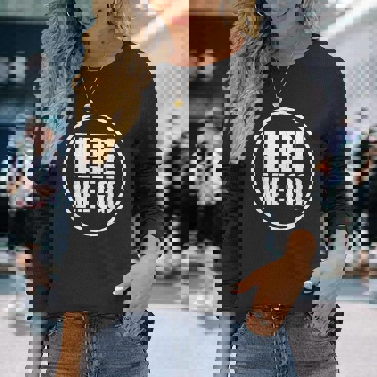 Here We Go Transfer Market サッカー フットボール 長袖Tシャツ 彼女への贈り物