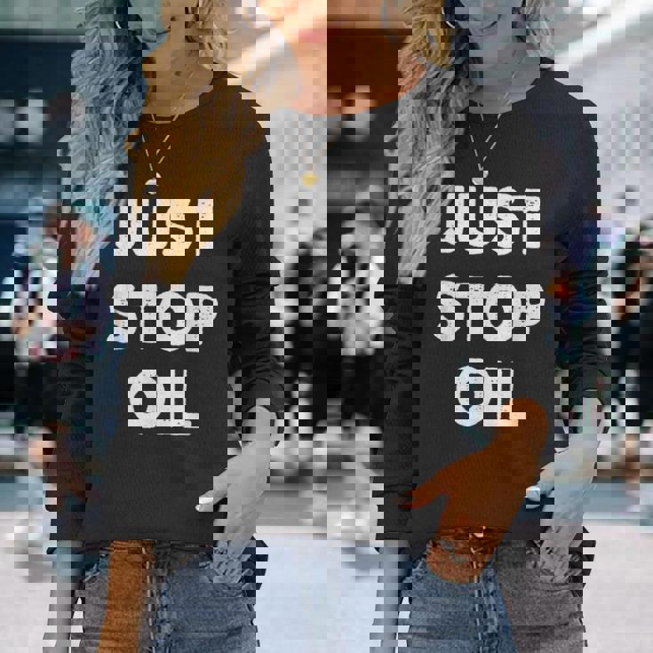 Justtop Oilave The Earth Justtop オイル 長袖Tシャツ 彼女への贈り物