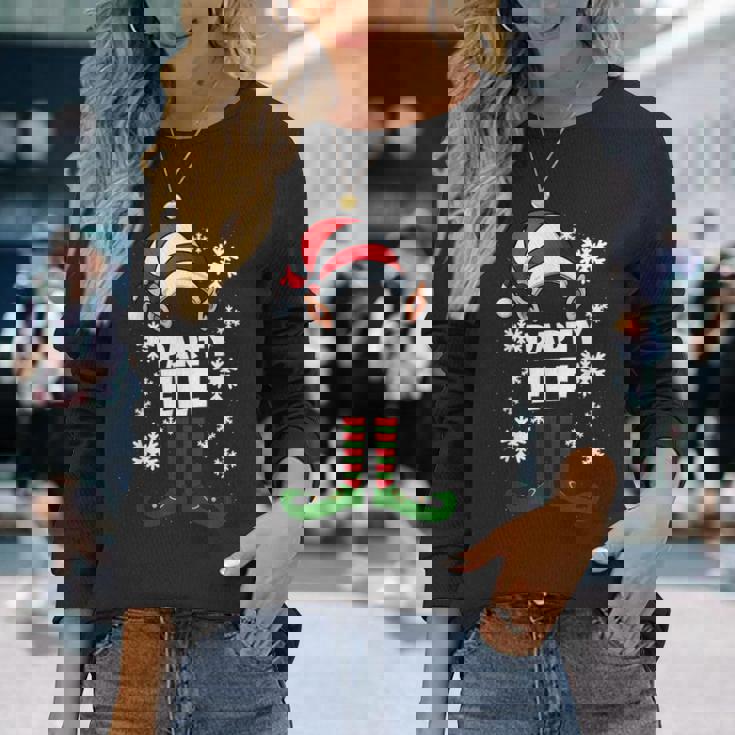 Party Elf Partnerlook Elfen Weihnachten Ugly Christmas Langarmshirts Geschenke für Sie