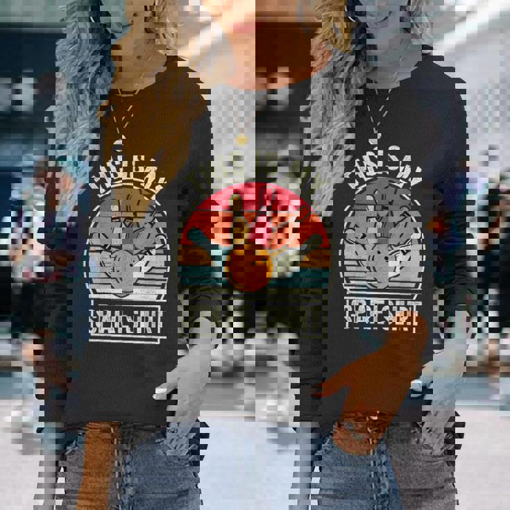 This Is Mypare ボーリング ボウラー 面白チーム メンズ レディース キッズ 長袖Tシャツ 彼女への贈り物