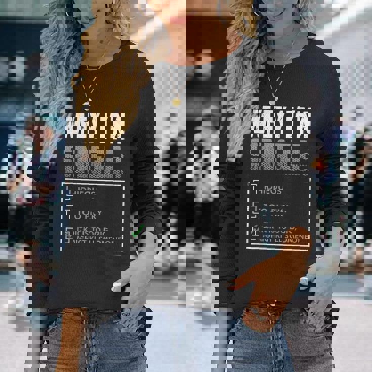 Why I Amingle 長袖Tシャツ 彼女への贈り物