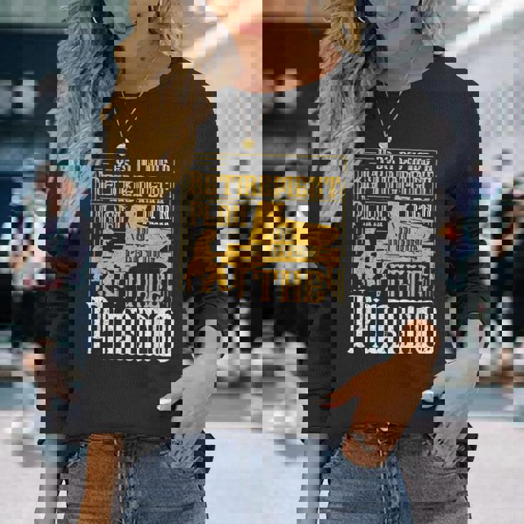 Yes I Do Have A Retirement Plan I Plan The Piano 長袖Tシャツ 彼女への贈り物