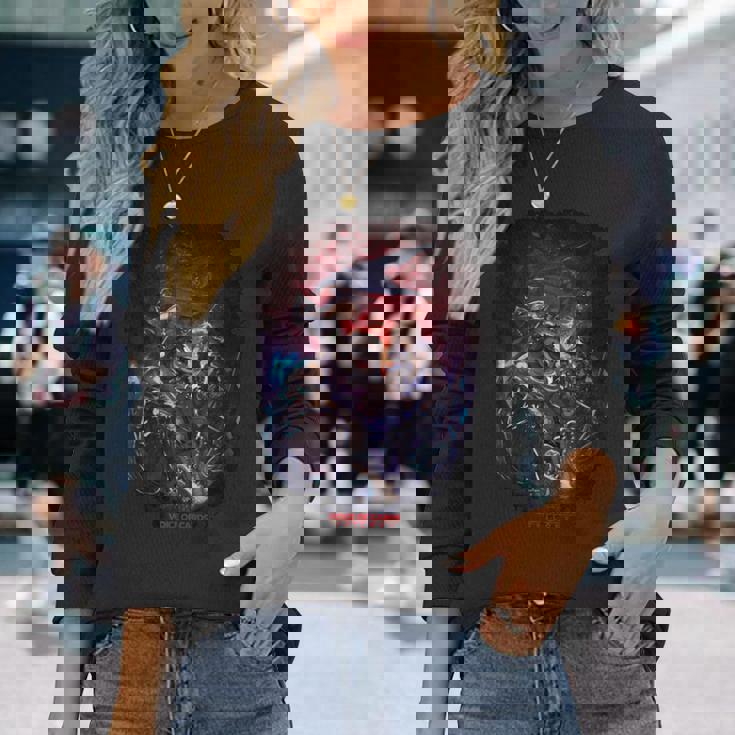 『Voice Of Cards ドラゴンの島』キーアート 長袖Tシャツ 彼女への贈り物