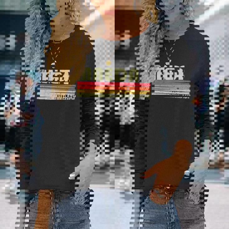 【前田 まえだ】名前 名字 家族お揃い ギャグ ネタ ウケ狙い 贈り物 ギフト 面白い おもしろ 長袖Tシャツ 彼女への贈り物