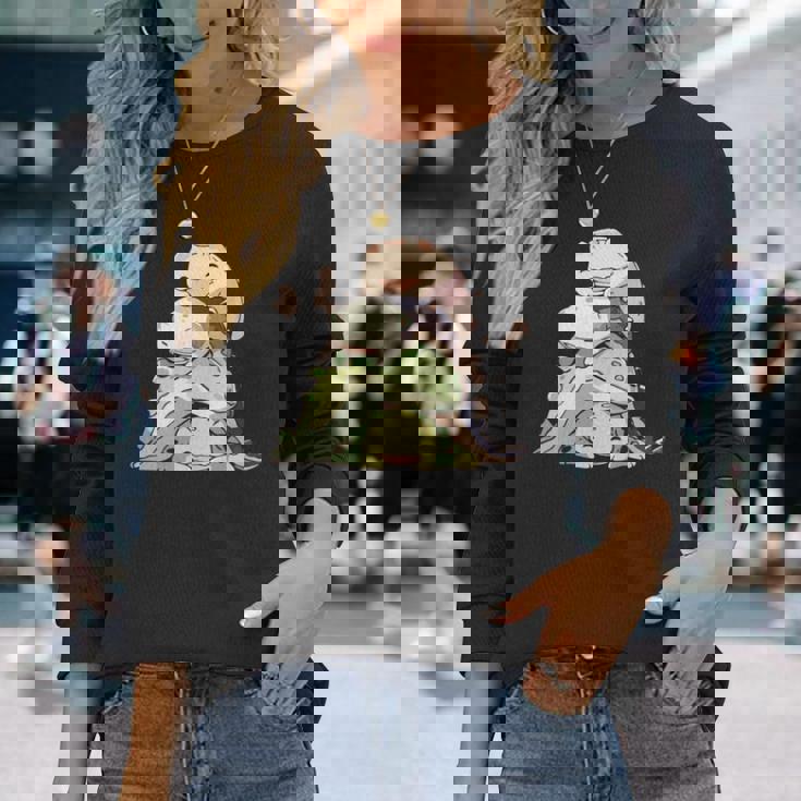 おもしろ爬虫類 かわいいトカゲ ヤモリ 動物 長袖tシャツ 長袖Tシャツ 彼女への贈り物