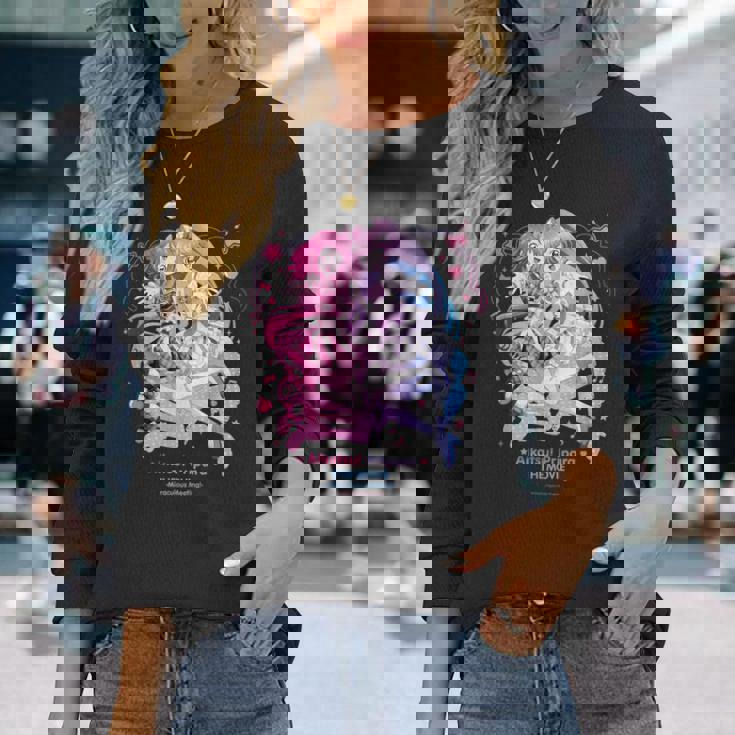 アイカツ！×プリパラ（あかり＆らぁら） 長袖Tシャツ 彼女への贈り物