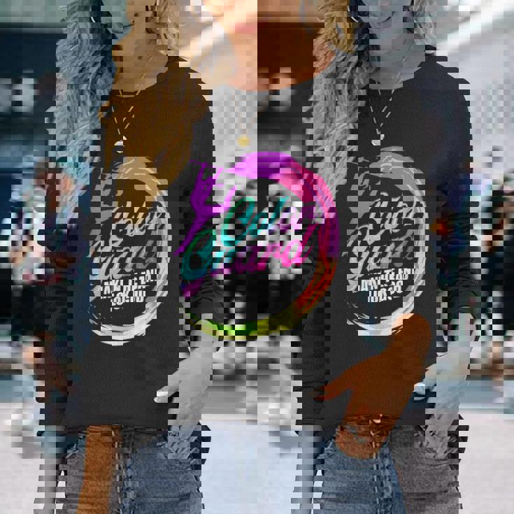 カラーガード バンドを素敵に見せる カラーガード 長袖Tシャツ 彼女への贈り物