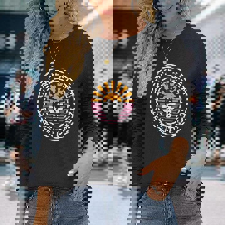 カルペ・ディエム メメント・モリ 日々の命の死をつかむ 長袖Tシャツ 彼女への贈り物