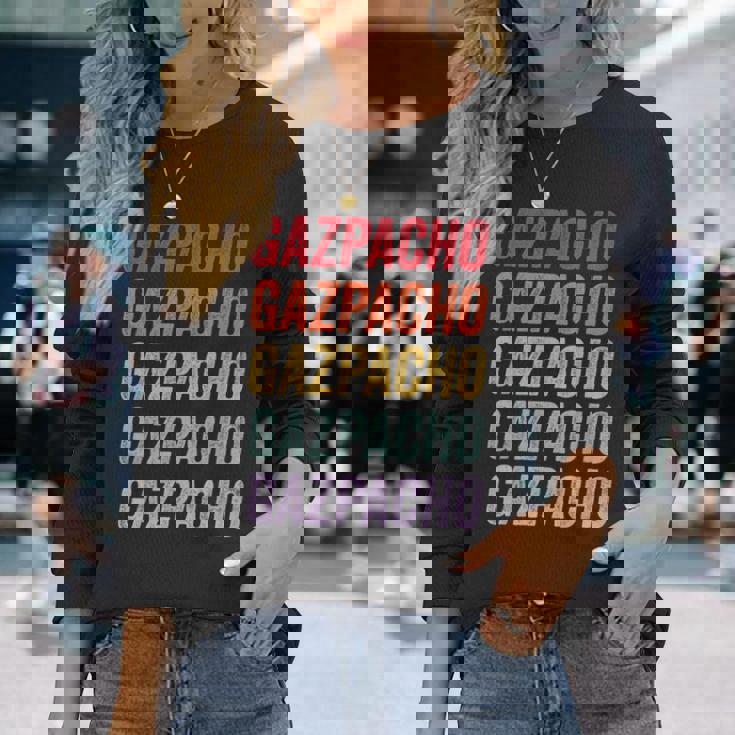 ガスパチョ 長袖Tシャツ 彼女への贈り物