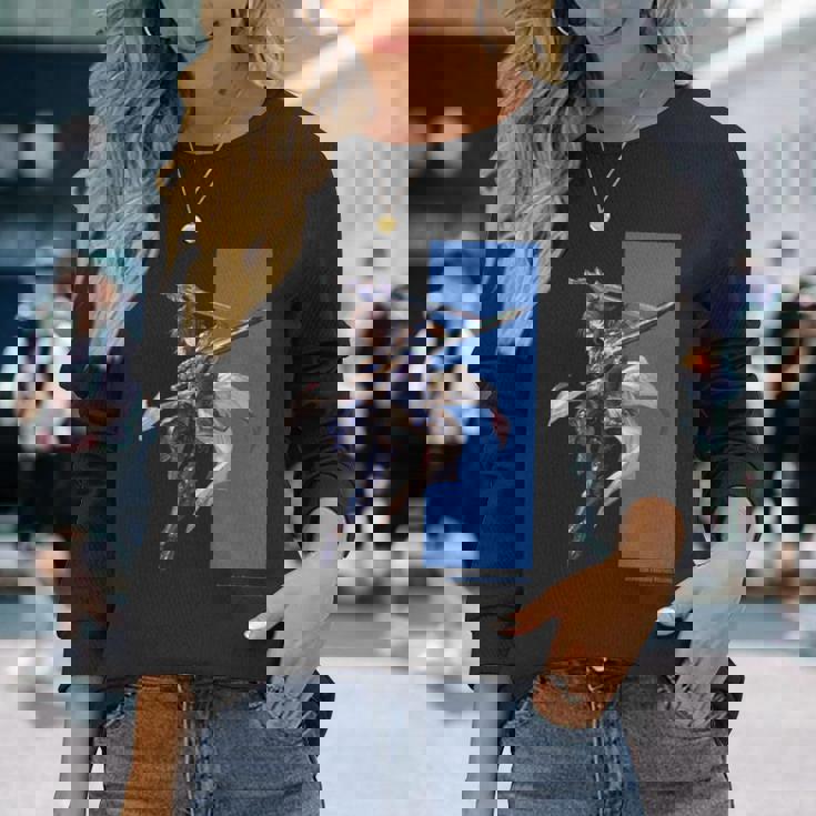 グランブルーファンタジーヴァーサス -ライジング- ランスロット 長袖tシャツ 長袖Tシャツ 彼女への贈り物