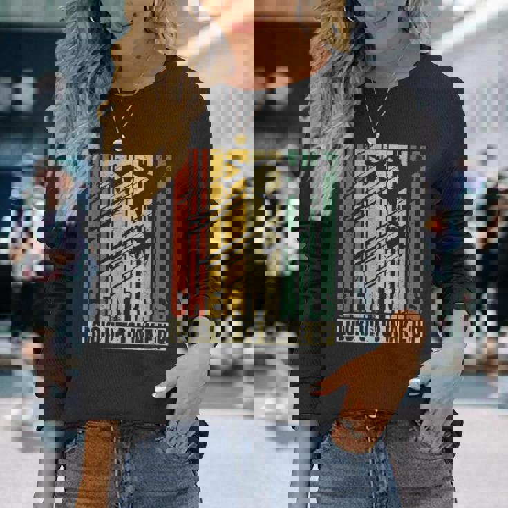 ケムトレイルは目を覚ますために見上げる 長袖Tシャツ 彼女への贈り物