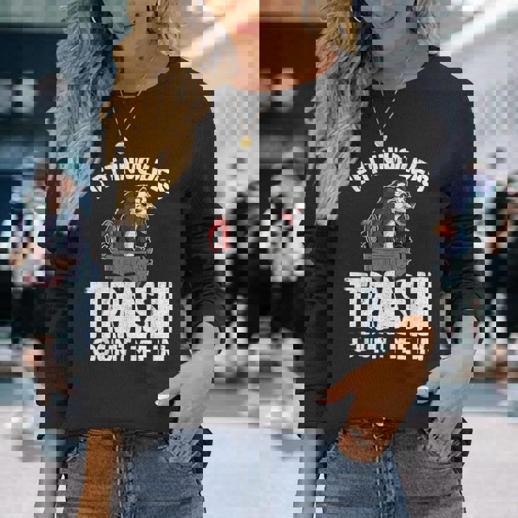 ゴミが関係するならオポッサムジョークでカウントしてくれポッサム 長袖Tシャツ 彼女への贈り物