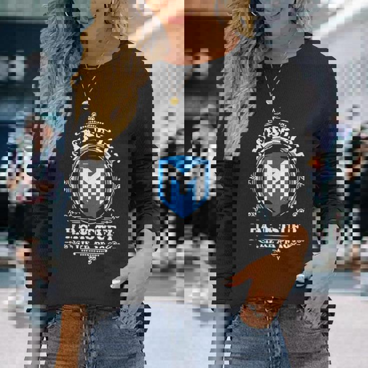 サイバーセキュリティ Metasploit プロのようなものをハック 長袖Tシャツ 彼女への贈り物