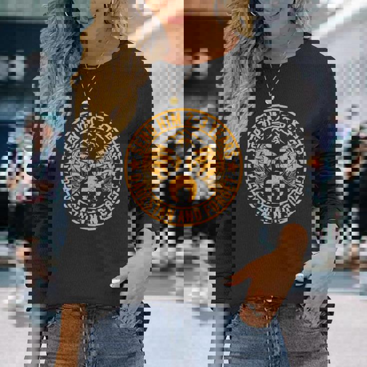 ダゲスタンに23年送り、Mmaレスリングミームを忘れてください。 長袖Tシャツ 彼女への贈り物