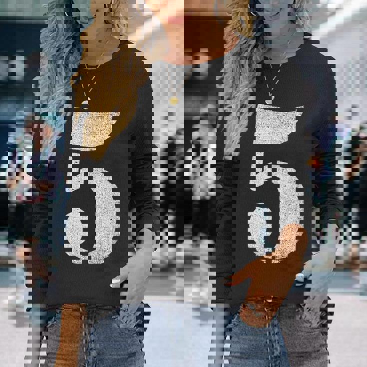 ナンバー5 長袖Tシャツ 彼女への贈り物