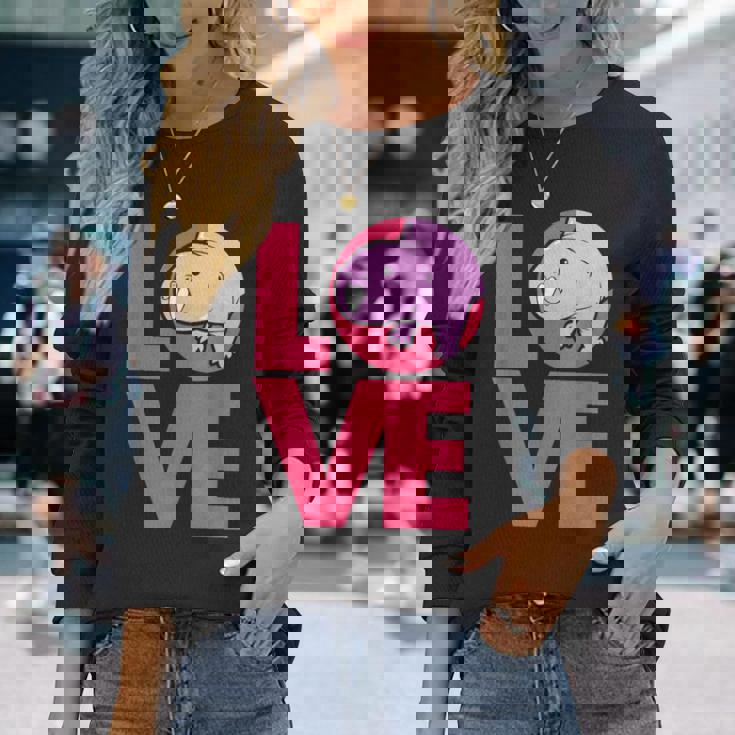 ハダカデバネズミ 長袖Tシャツ 彼女への贈り物