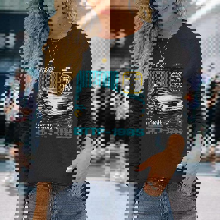 バック・トゥ・ザ・フューチャー フラックスコンデンサ 長袖Tシャツ 彼女への贈り物