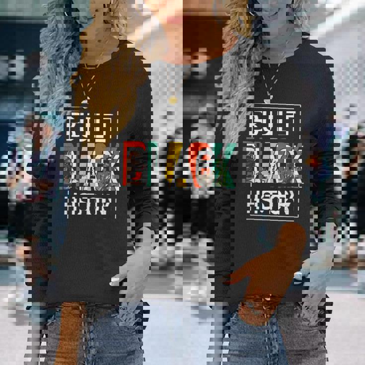 ブラックヒストリーのブラックヒストリー月間 長袖Tシャツ 彼女への贈り物