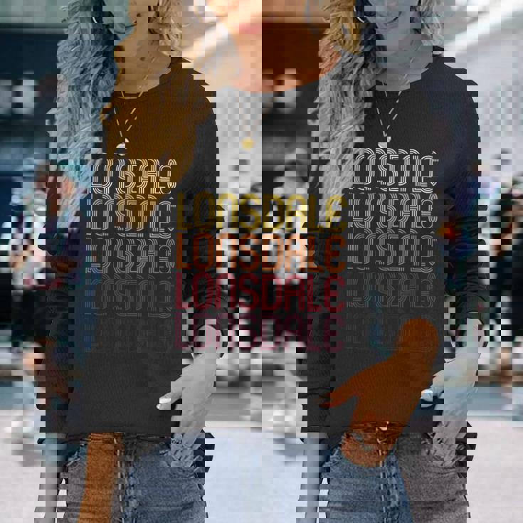 ミネソタ州ロンズデール 長袖Tシャツ 彼女への贈り物