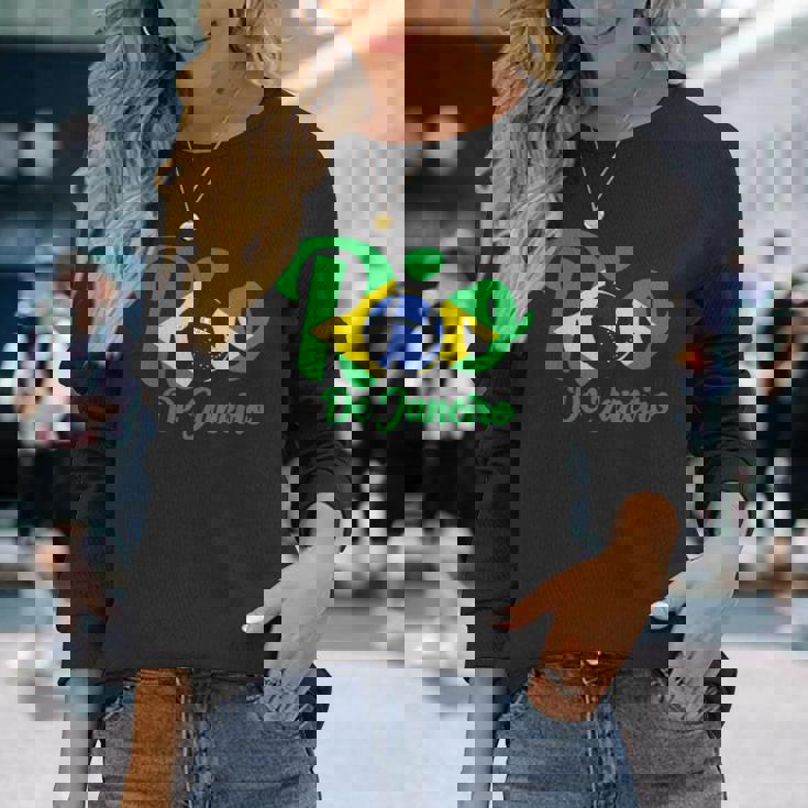 リオデジャネイロ ブラジル お土産 ブラジル 長袖Tシャツ 彼女への贈り物