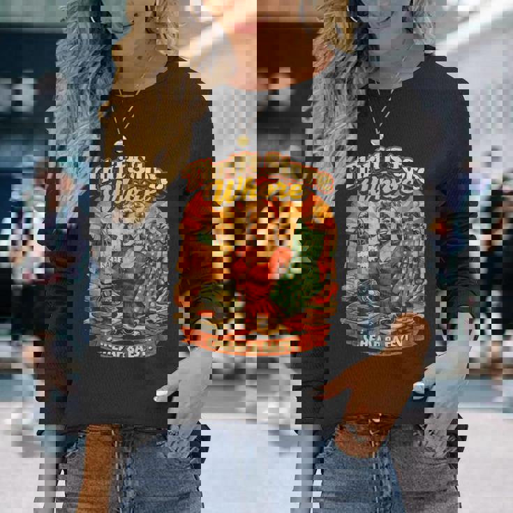 リサイクル ストア 売春婦 レトロ 笑顔 ショッピング ヴィンテージ 長袖Tシャツ 彼女への贈り物