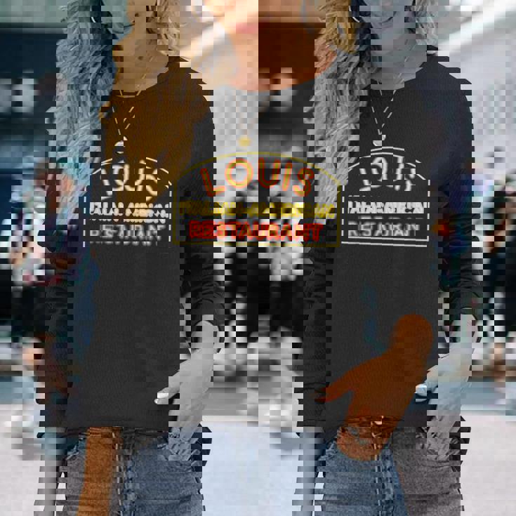 ルイス・レストラン イタリアン アメリカン ブロンクス Ny ゴッドファーザー 長袖Tシャツ 彼女への贈り物