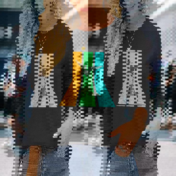 レトロ80年代ヴィンテージスタイルペガサス 長袖Tシャツ 彼女への贈り物