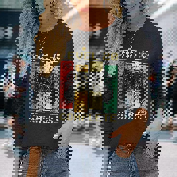 レベル20コンプリート20歳誕生日プレゼントゲーマー 長袖Tシャツ 彼女への贈り物