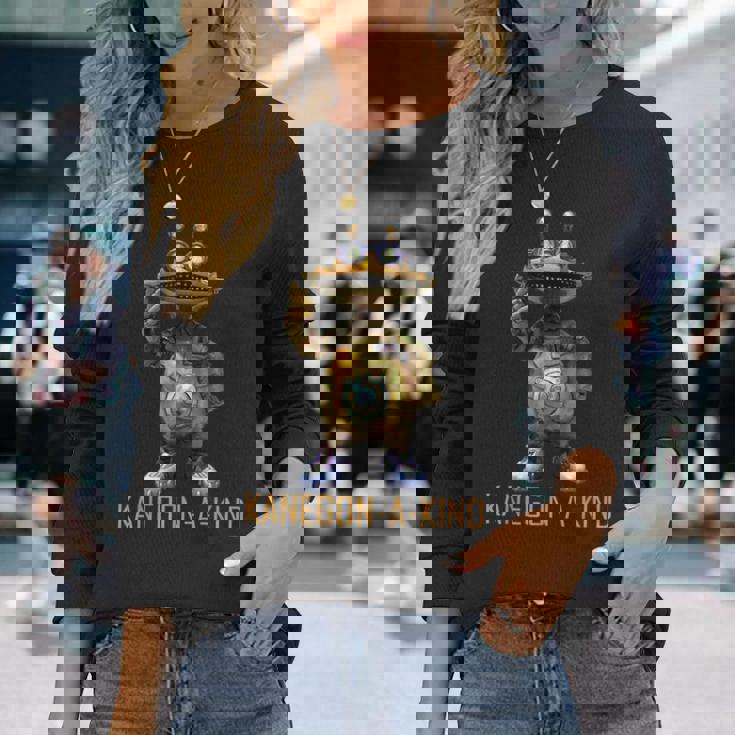 大怪獣ラッシュ ウルトラフロンティア カネゴン・ア・キンド 長袖Tシャツ 彼女への贈り物