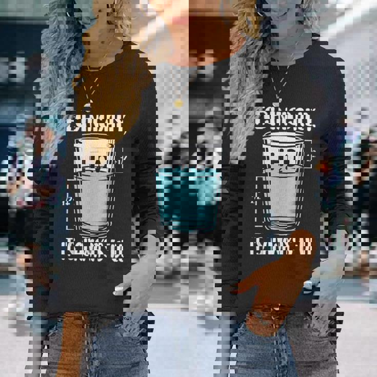 技術的には常に完全な物理科学ユーモア 長袖Tシャツ 彼女への贈り物