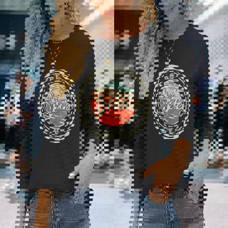 最高のシルビア これまでに面白いことを言うファーストネーム シルビア 長袖Tシャツ 彼女への贈り物