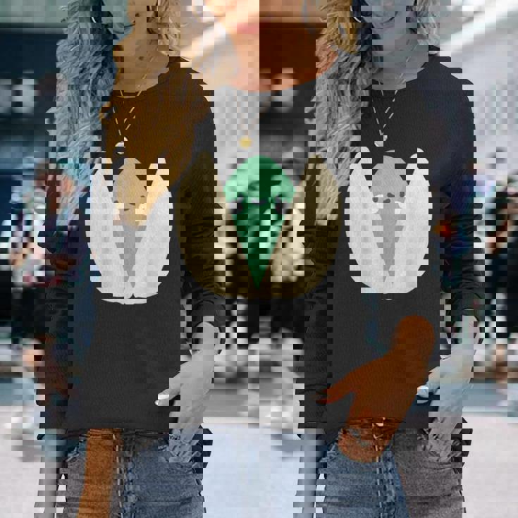 本当にピスタチオのように ピスタチオ 長袖Tシャツ 彼女への贈り物