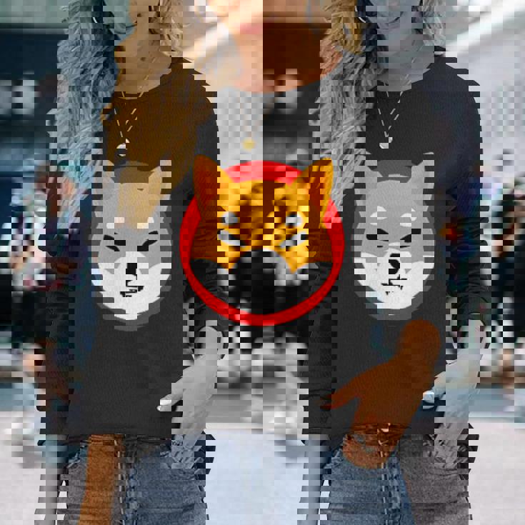 柴コインシャツ Crytocurrencyhib 長袖Tシャツ 彼女への贈り物