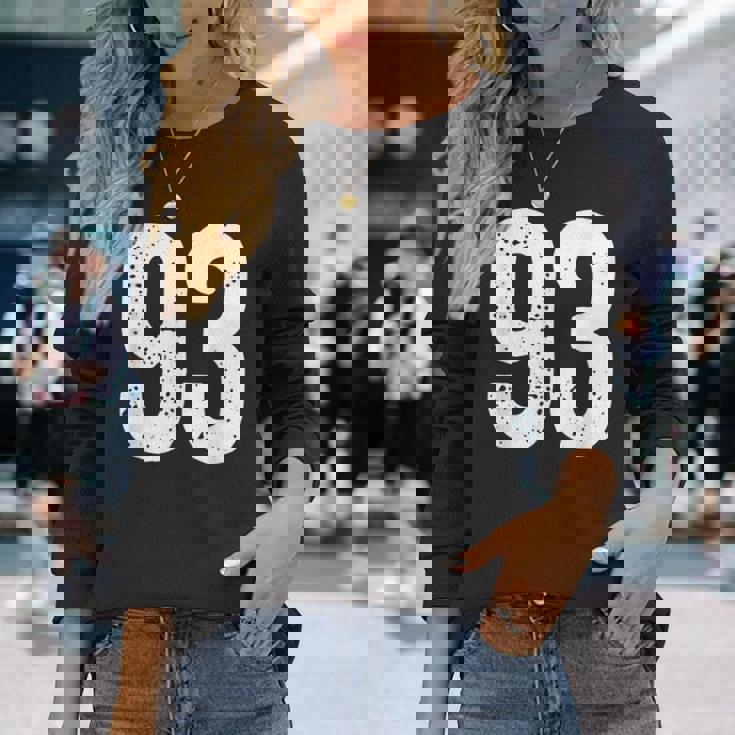 番号 93 長袖Tシャツ 彼女への贈り物