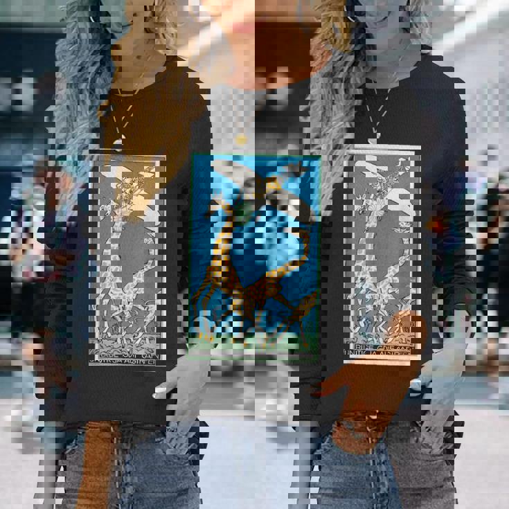 西洋絵画 モーリッツ ジュング 名作アート ポスター 絵画 メンズ レディース 面白い 服 美術 長袖Tシャツ 彼女への贈り物