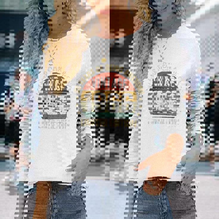 1966年からレトロ60歳の誕生日にヴィンテージで素晴らしい。 長袖Tシャツ 彼女への贈り物