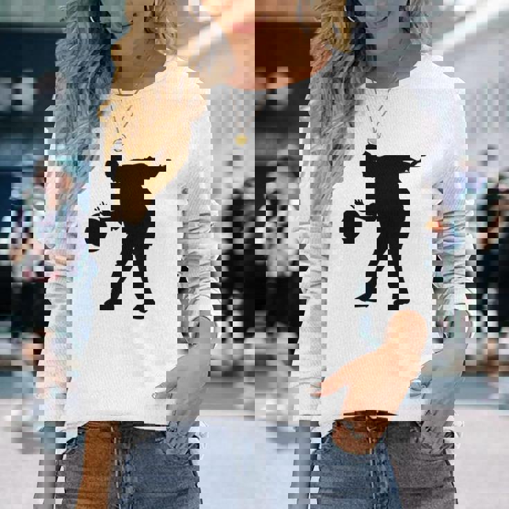 Air Hudson バスケットボール秘密兵器 スタンレー・イン・ユー 長袖tシャツ 長袖Tシャツ 彼女への贈り物