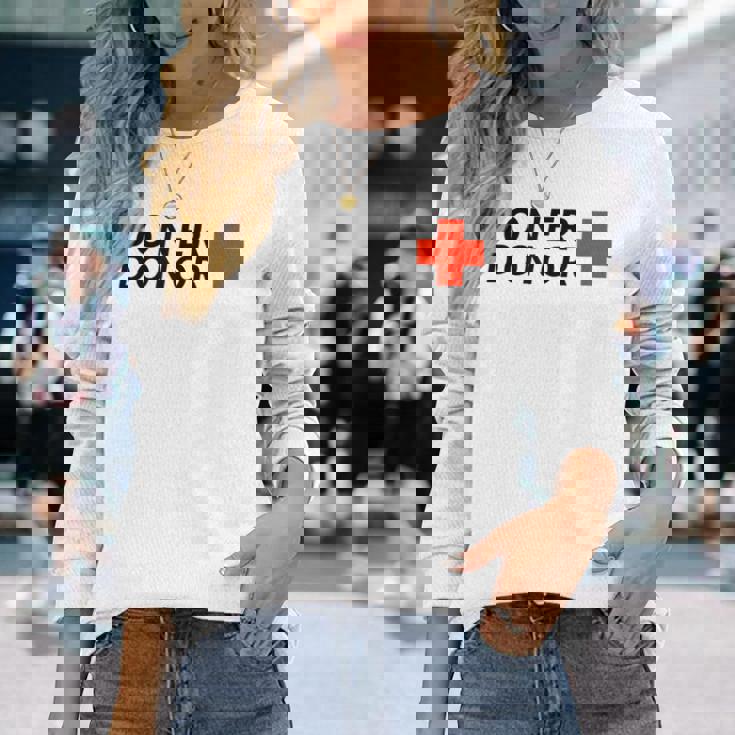 Boner Donor ラウンチ ハロウィン 長袖Tシャツ 彼女への贈り物