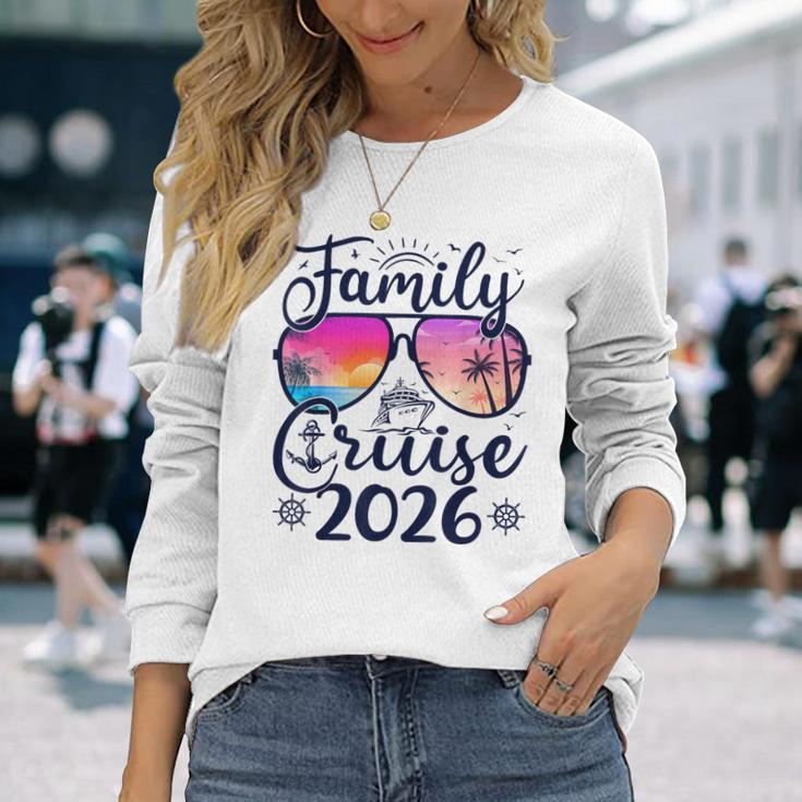 Family Cruise 2026 Summer Vacation Matching Family Cruise Long Sleeve T ...