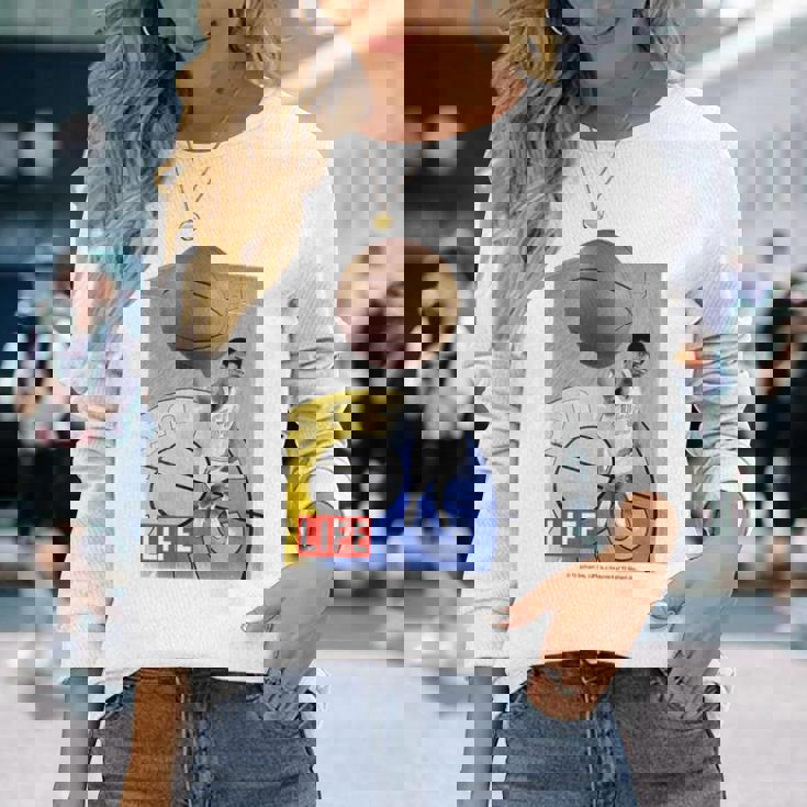 Life Picture Collection スポーツ（２） カリーム アブドュル ジャバー ／ バスケットボール 長袖Tシャツ 彼女への贈り物