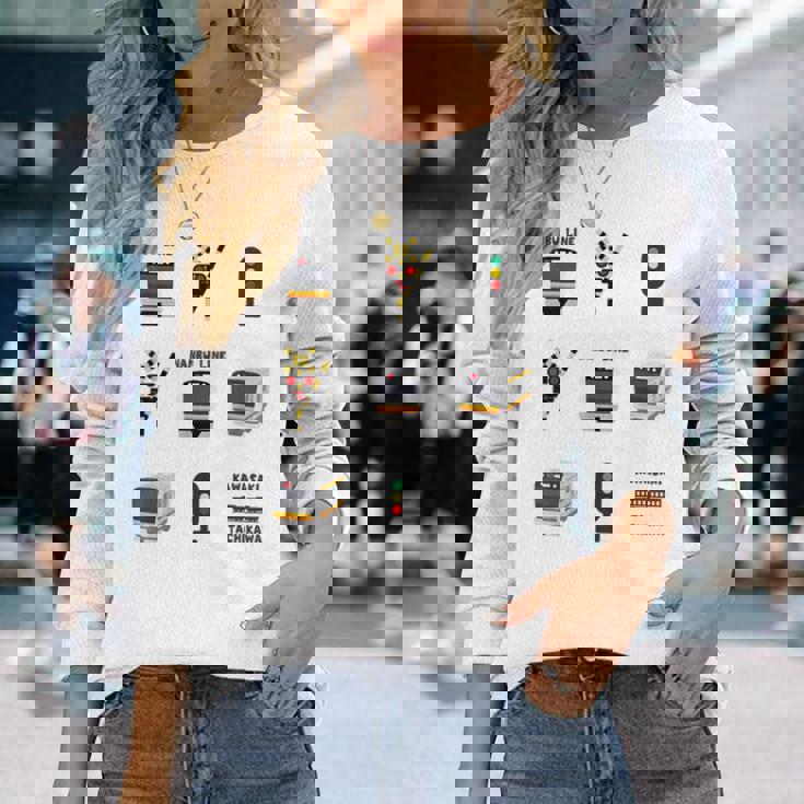 Tokyo Train 南武線 長袖Tシャツ 彼女への贈り物