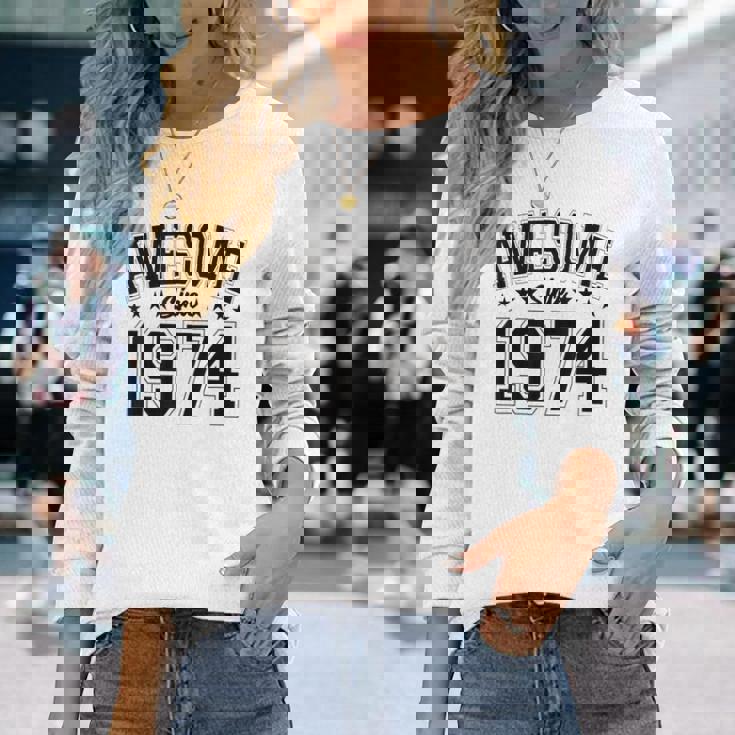 オーサム・ビンテージ1974年 長袖Tシャツ 彼女への贈り物