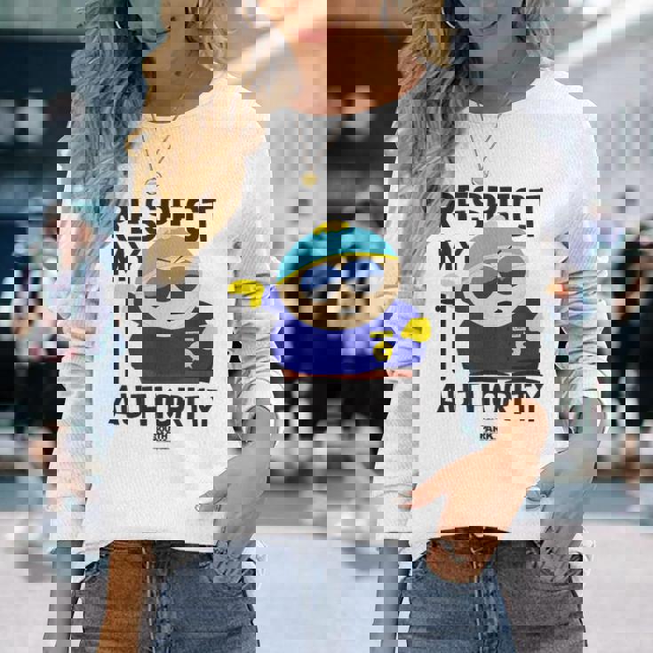 サウスパーク・カートマンリスペクト・マイ・オーソリティ 長袖Tシャツ 彼女への贈り物